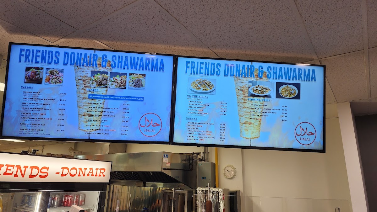 Menu Friends Donair And Shawarma-8